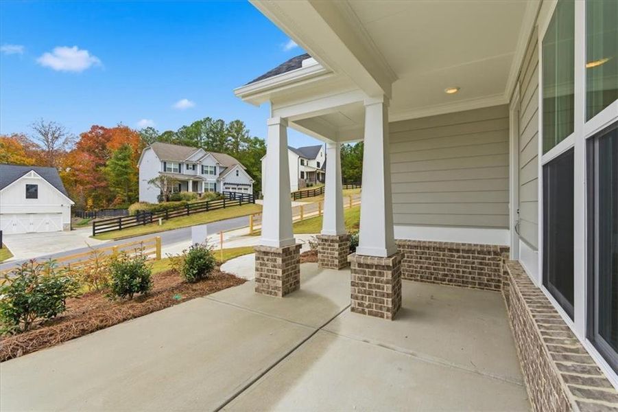 Exterior details and patio area of a home in , Dallas (Image 26).