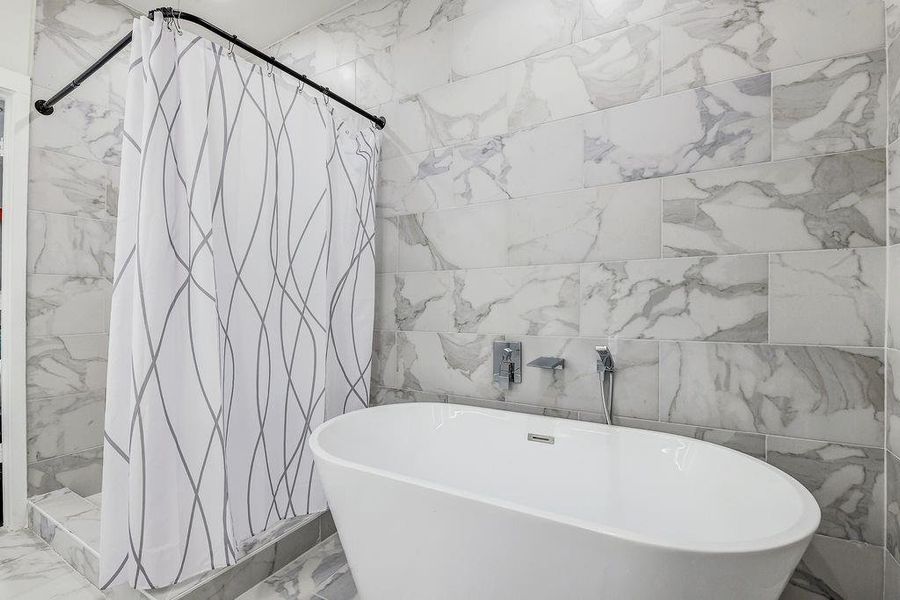 Furnished interior view inside a new home in , Houston (Image 22).