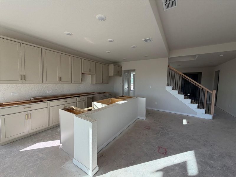 In-progress construction of a new home in Willow Springs, Buda, TX (Image 14). In-progress construction of a new home in Willow Springs, Buda, TX (Image 14).