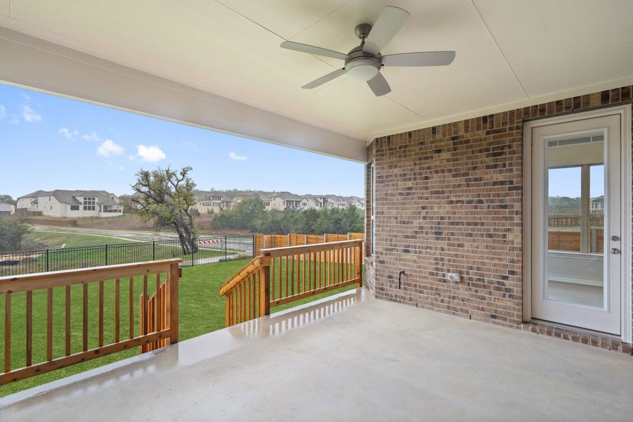 Representative exterior details of a home built from the Palmer by Ashton Woods in The Estates at La Cima, San Marcos (Image 33).