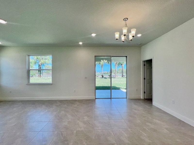 Spacious, unfurnished interior of a new home in Lakes At St Sebastian, Micco (Image 26).