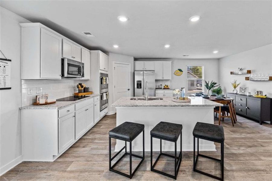 Furnished interior view inside a new home in Southern Hills, McDonough (Image 24).