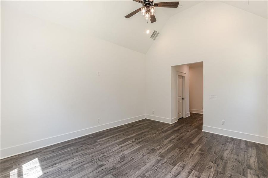 Spacious, unfurnished interior of a new home in , McDonough (Image 57).