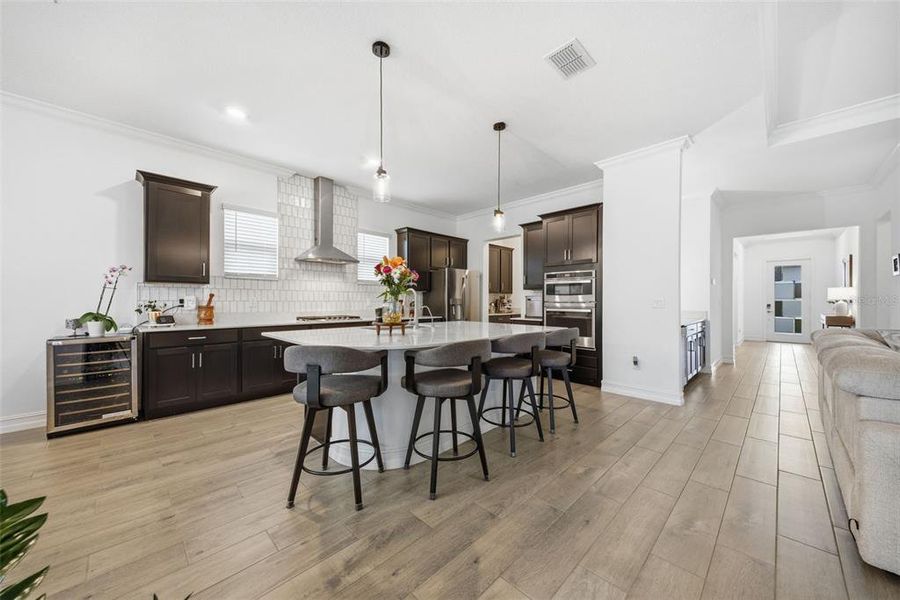 Furnished interior view inside a new home in , Land O' Lakes (Image 9).