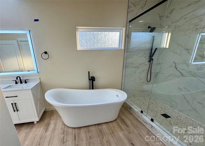 Furnished interior view inside a new home in , Hickory (Image 6).