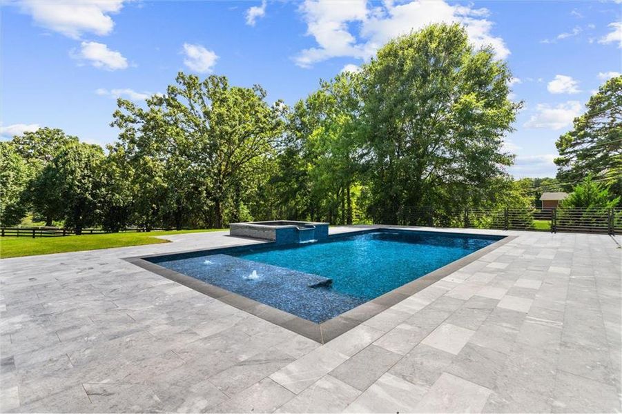 Exterior details and patio area of a home in , Sugar Hill (Image 34).