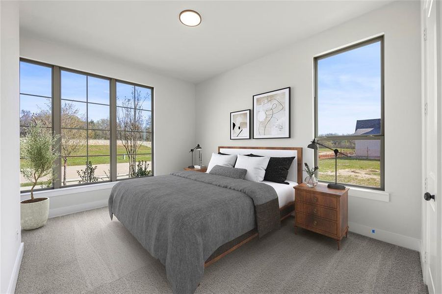 Furnished interior view inside a new home in Chatham Reserve, Providence Village (Image 12). Furnished interior view inside a new home in Chatham Reserve, Providence Village (Image 12).