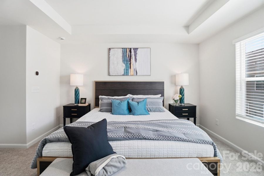 For representation purposes of floorplan only, actual homesite is under construction and design and structural options may vary