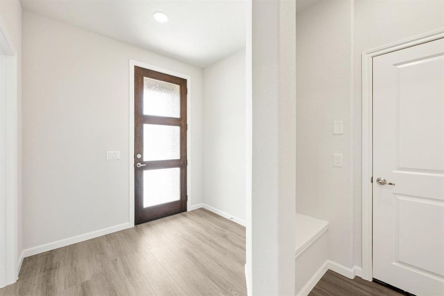 Spacious, unfurnished interior of a new home in Godley Ranch Elements, Godley (Image 19). Spacious, unfurnished interior of a new home in Godley Ranch Elements, Godley (Image 19).