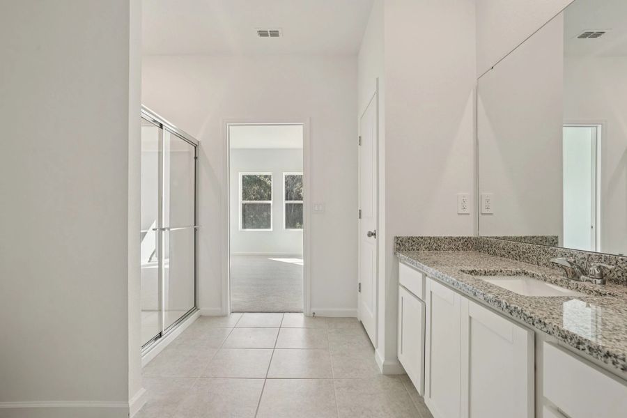 Representative furnished interior of a home built from the Equinox by Starlight Homes in Brookewater at Crossprairie, St. Cloud (Image 12).