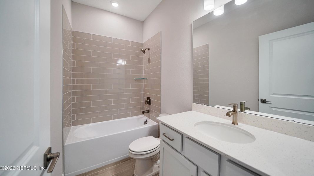 Furnished interior view inside a new home in , Palm Coast (Image 12).