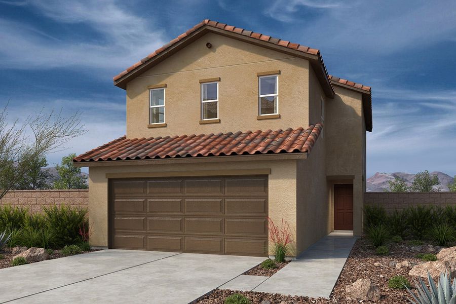 Front exterior of a home in the Mirador Point community, located in Tucson, AZ (Image 14).