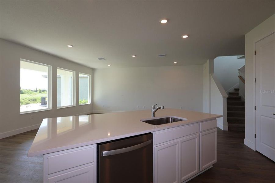 Furnished interior view inside a new home in Vistera of Venice – Garden Series, Nokomis (Image 6).