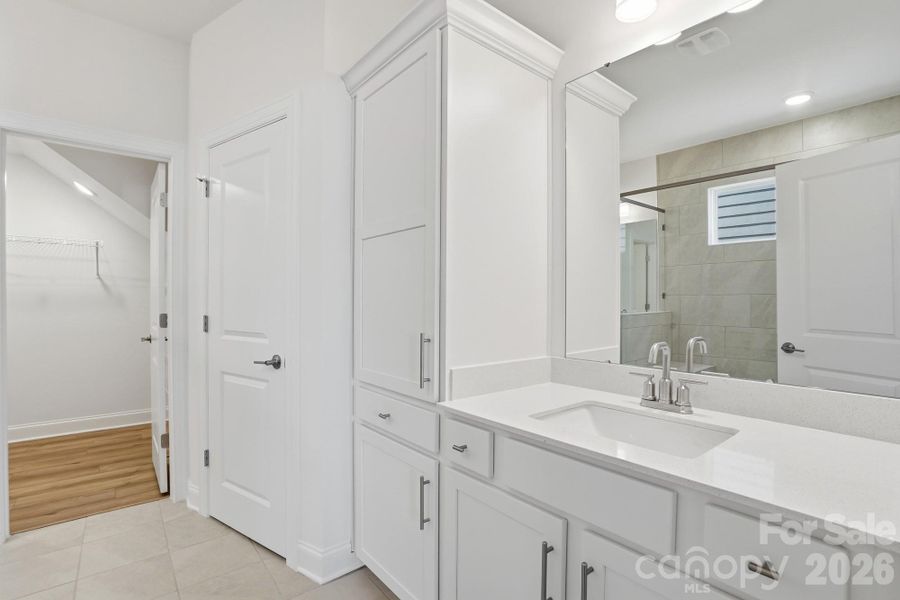 Furnished interior view inside a new home in Villas at Prestwick, Mooresville (Image 11).