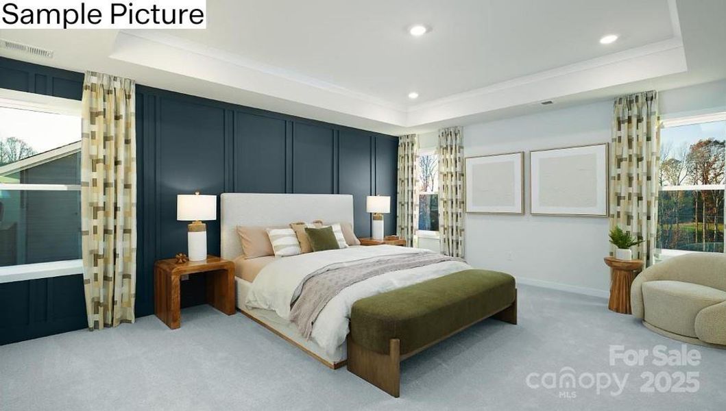 Furnished interior view inside a new home in Westport, York (Image 11).