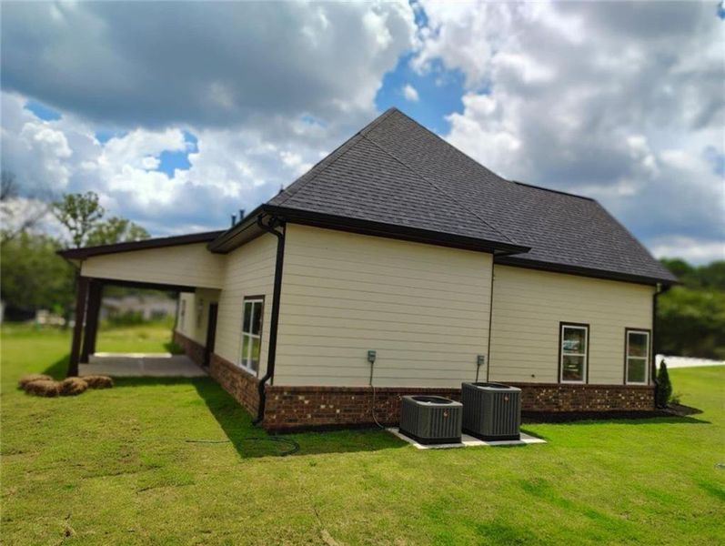 Exterior details and patio area of a home in , Loganville (Image 29). Exterior details and patio area of a home in , Loganville (Image 29).