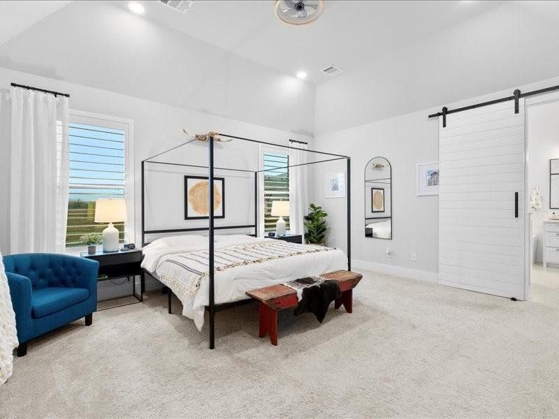 Furnished interior view inside a new home in Canterbury Cove, Forney (Image 11).