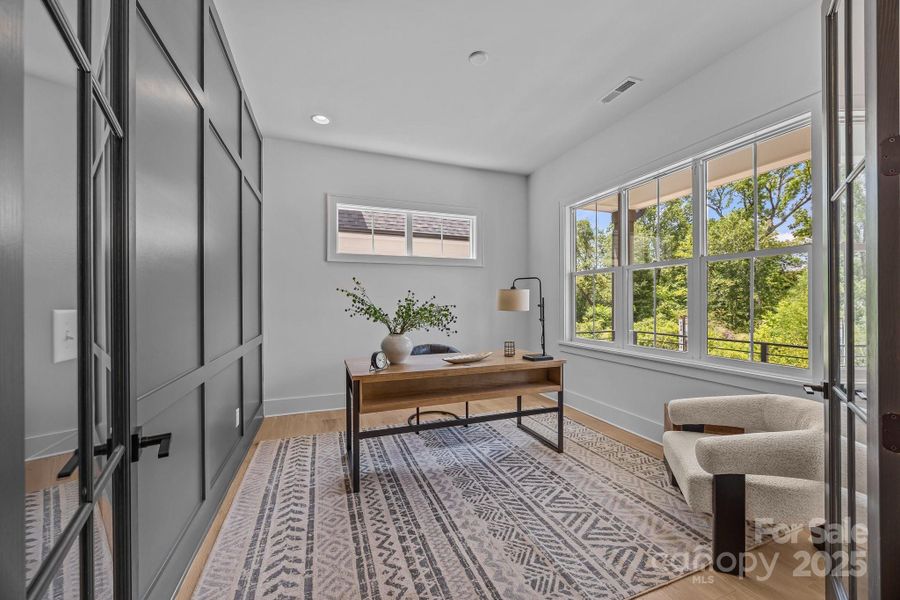 Furnished interior view inside a new home in , Charlotte (Image 6).