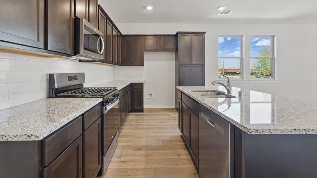 Representative furnished interior of a home built from the Liberty by D.R. Horton in Liberty Crossing, Royse City (Image 8). Representative furnished interior of a home built from the Liberty by D.R. Horton in Liberty Crossing, Royse City (Image 8).