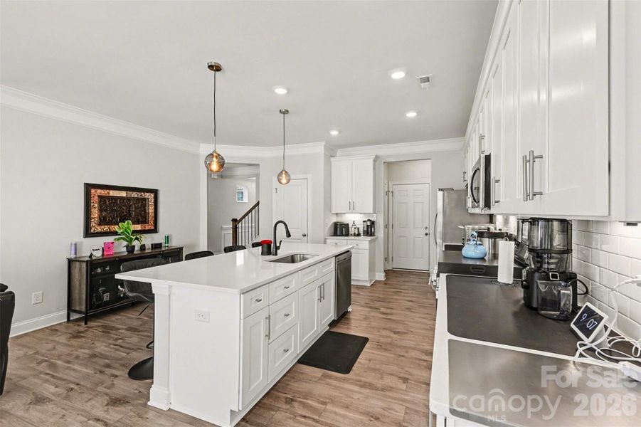 Furnished interior view inside a new home in , Harrisburg (Image 13). Furnished interior view inside a new home in , Harrisburg (Image 13).
