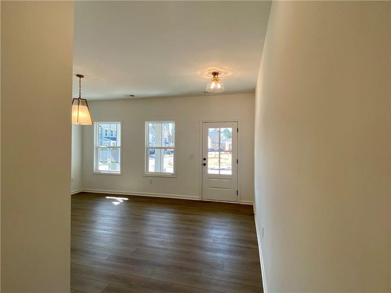 Spacious, unfurnished interior of a new home in Arbors at Richland Creek, Buford (Image 24).