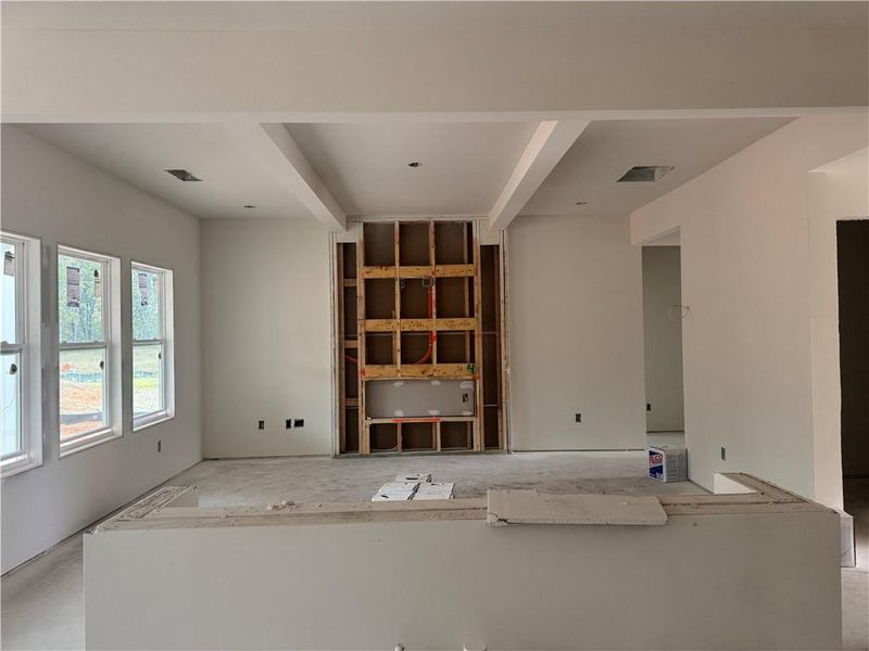 In-progress construction of a new home in Rosewood Lake Preserve, Hoschton, GA (Image 13).