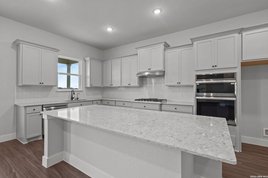 Furnished interior view inside a new home in Homestead, Schertz (Image 14).