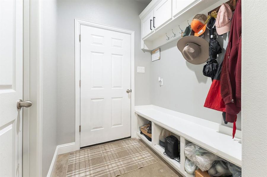 View of mudroom