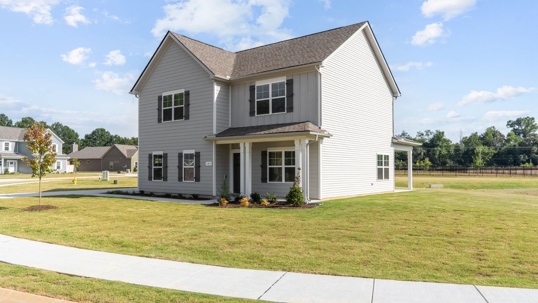 Front exterior of a new home in Stillwater, Tullahoma, TN, highlighting curb appeal (Image 17).