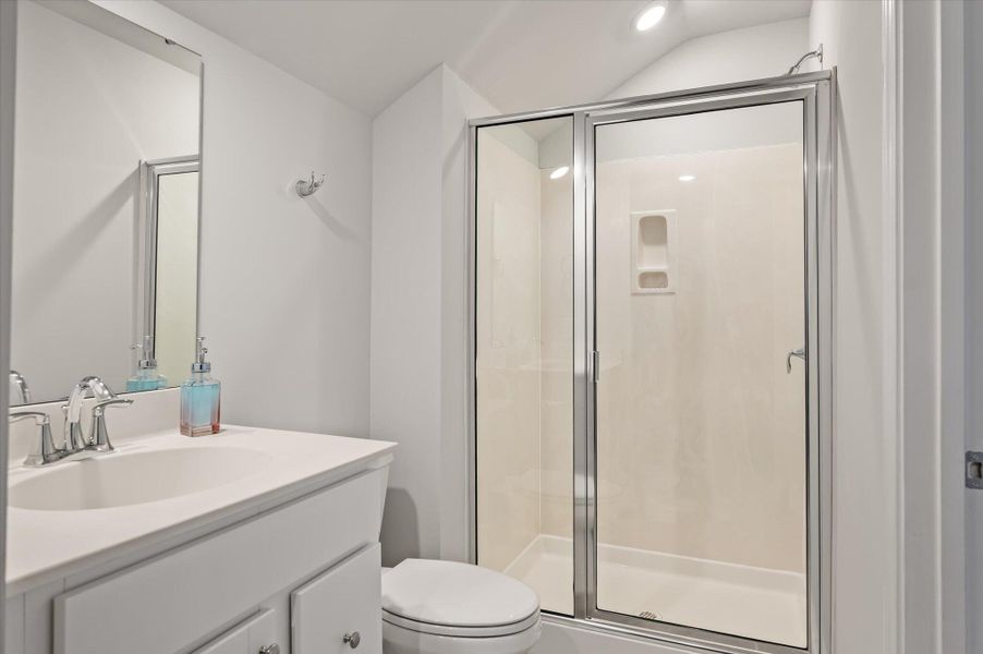 Furnished interior view inside a new home in Limehouse Village: Arbor Series, Summerville (Image 16). Furnished interior view inside a new home in Limehouse Village: Arbor Series, Summerville (Image 16).