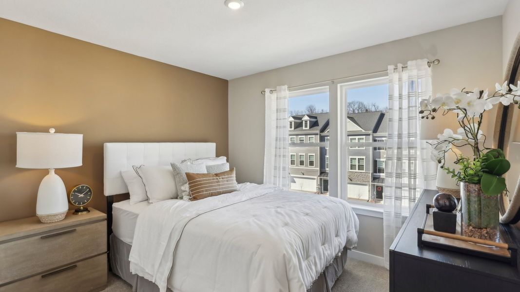 Representative furnished interior of a home built from the Regent - Finished Basement by D.R. Horton in Harrison Valley, Simpsonville (Image 16).