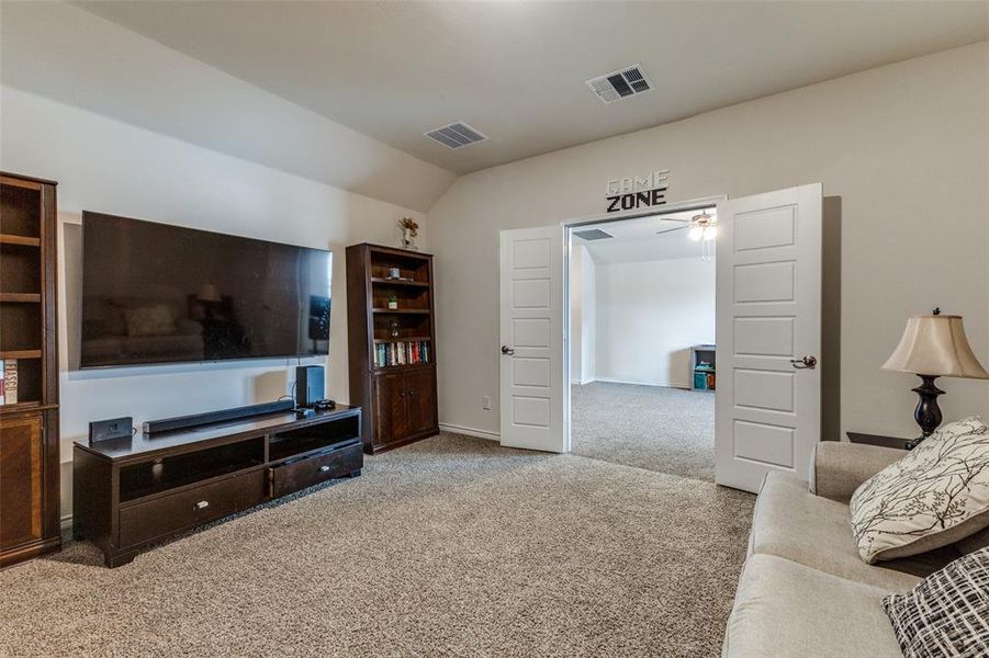 Furnished interior view inside a new home in , Little Elm (Image 6). Furnished interior view inside a new home in , Little Elm (Image 6).