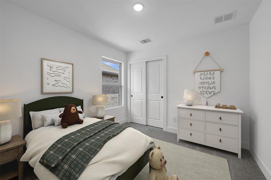 Furnished interior view inside a new home in Heritage Ranch, Sherman (Image 30).