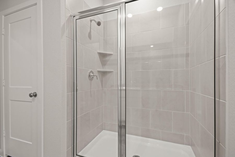 Close-up of interior finishes inside a home in Crockett Meadows, Cut and Shoot (Image 9).