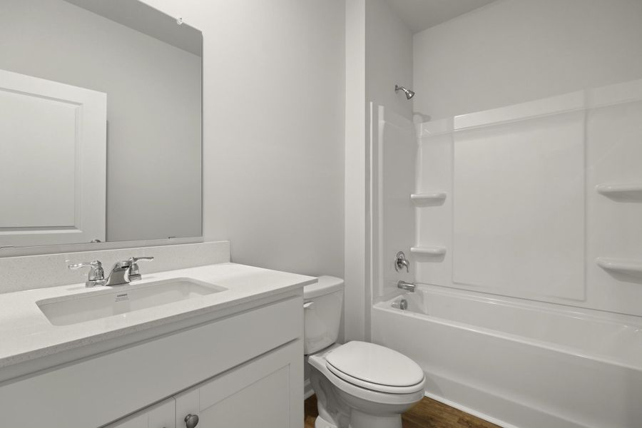 Furnished interior view inside a new home in Pineview North, Summerville (Image 8).