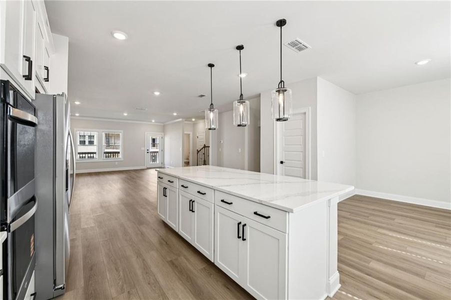 Furnished interior view inside a new home in , Lawrenceville (Image 19).