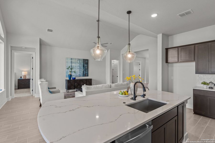 Furnished interior in a model home at Alsatian Oaks in Castroville (Image 9). Furnished interior in a model home at Alsatian Oaks in Castroville (Image 9).