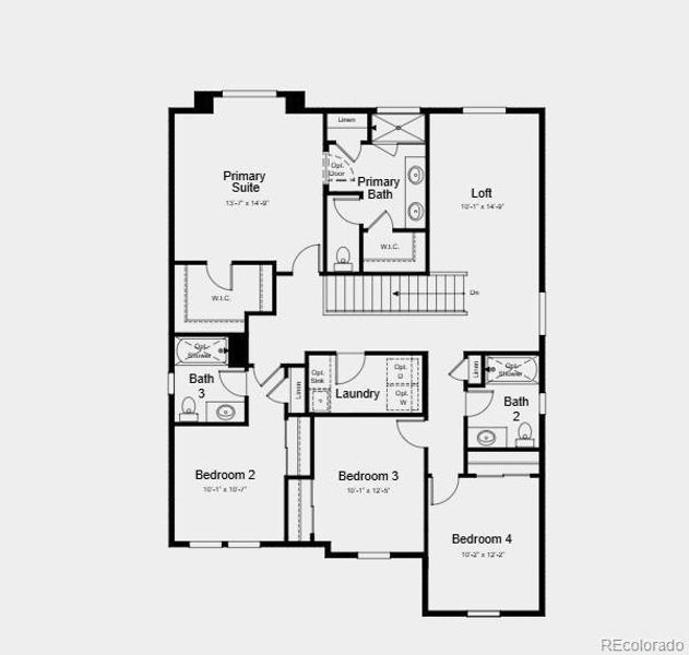 Additional Highlights Include: designer cabinets, upgraded tile on all floors and walls, double basin sink, gas cooktop with vented hood above, built in appliances, quartz counter tops in kitchen and primary bath, 2 walk in closets in the primary bedroom, raised vanities, extended hard surface floors, railings on first and second floor, 2 tone paint and concrete patio.