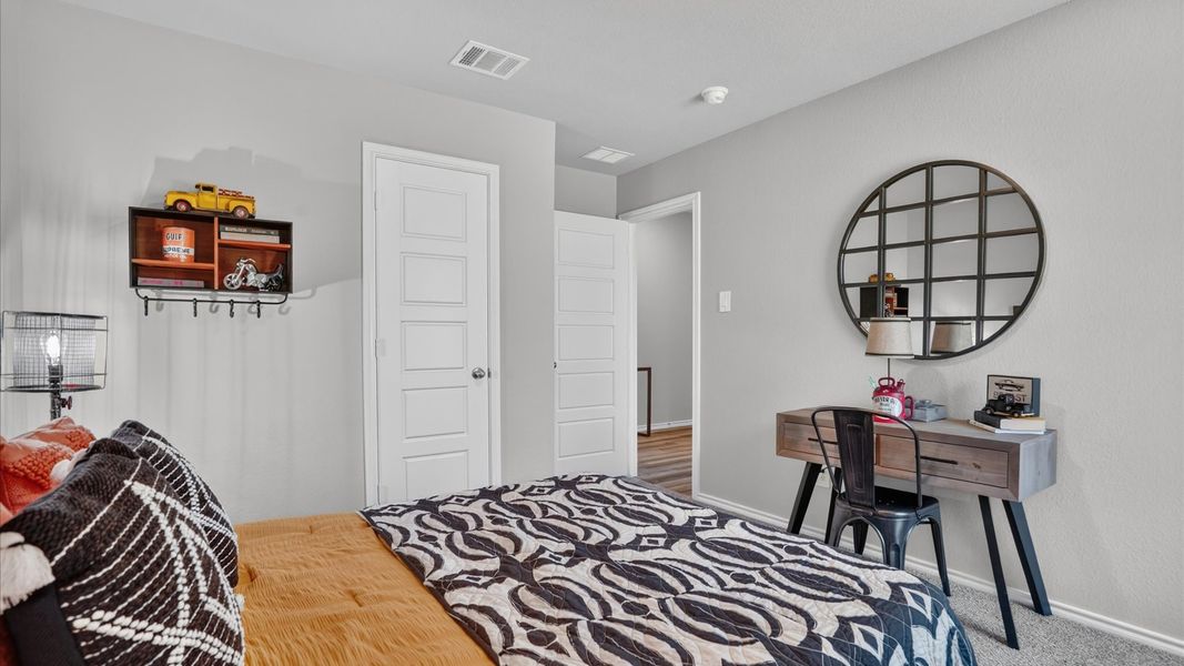 Furnished interior view inside a new home in Townes Landing, Fort Worth (Image 37).