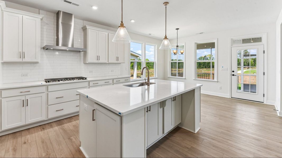 The Stonehaven Plan by DRB Homes in Michaux Gardens- Kitchen