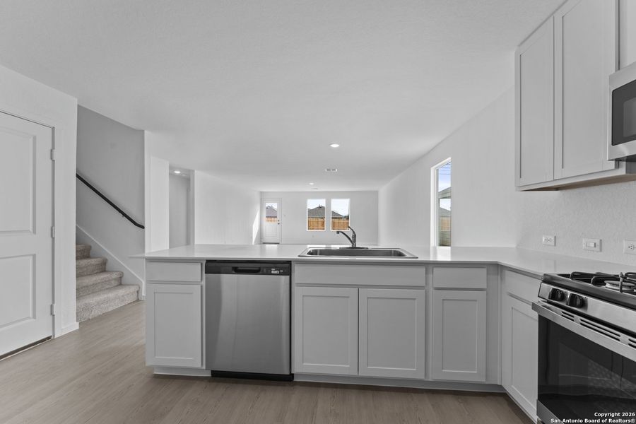 Furnished interior view inside a new home in Voss Farms: Watermill Collection, New Braunfels (Image 8).