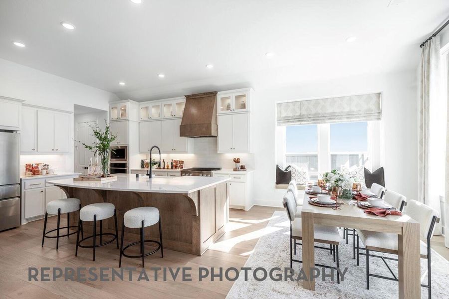 Furnished interior view inside a new home in Riceland, Mont Belvieu (Image 34).