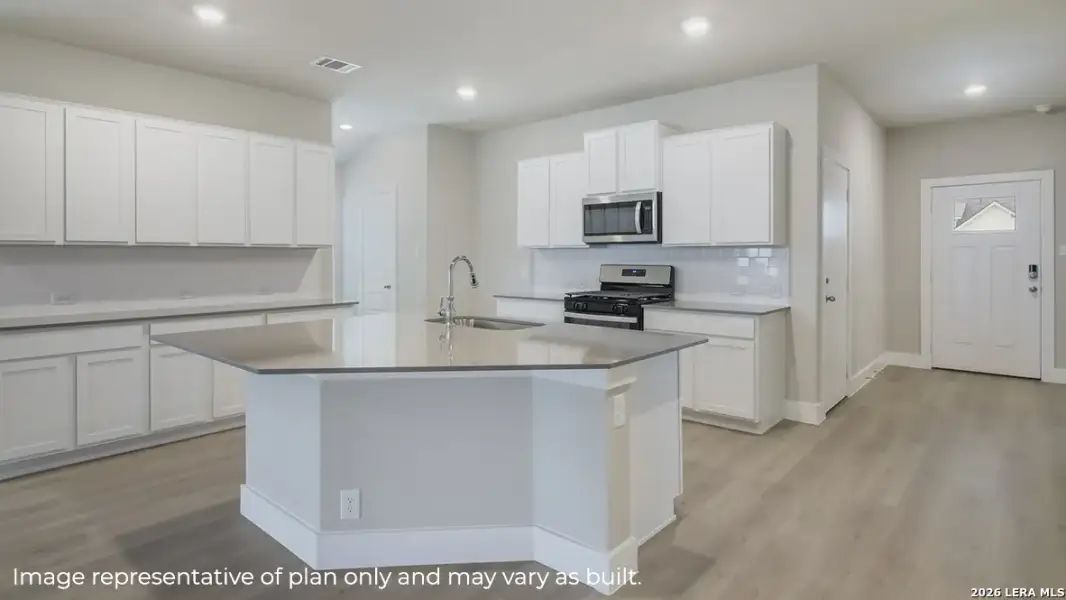 Furnished interior view inside a new home in Veranda, San Antonio (Image 3).
