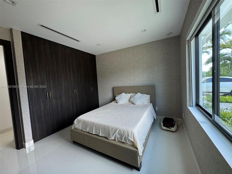 Furnished interior view inside a new home in , Miami (Image 12).