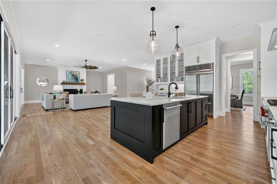 Furnished interior view inside a new home in , Cumming (Image 13).