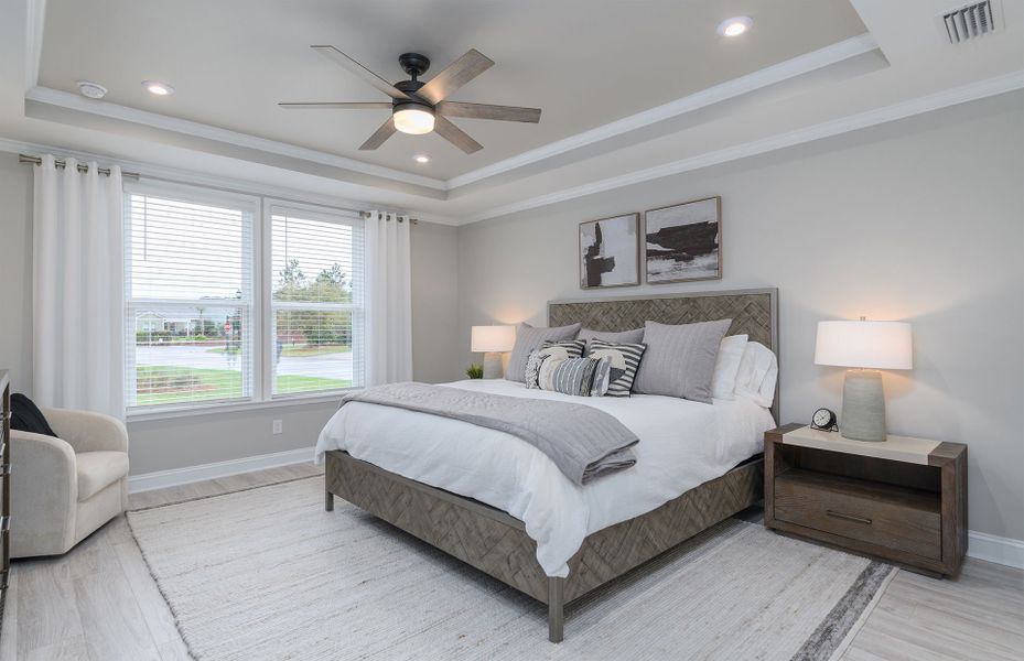 Furnished interior view inside a new home in Sun City Hilton Head, Bluffton (Image 14).