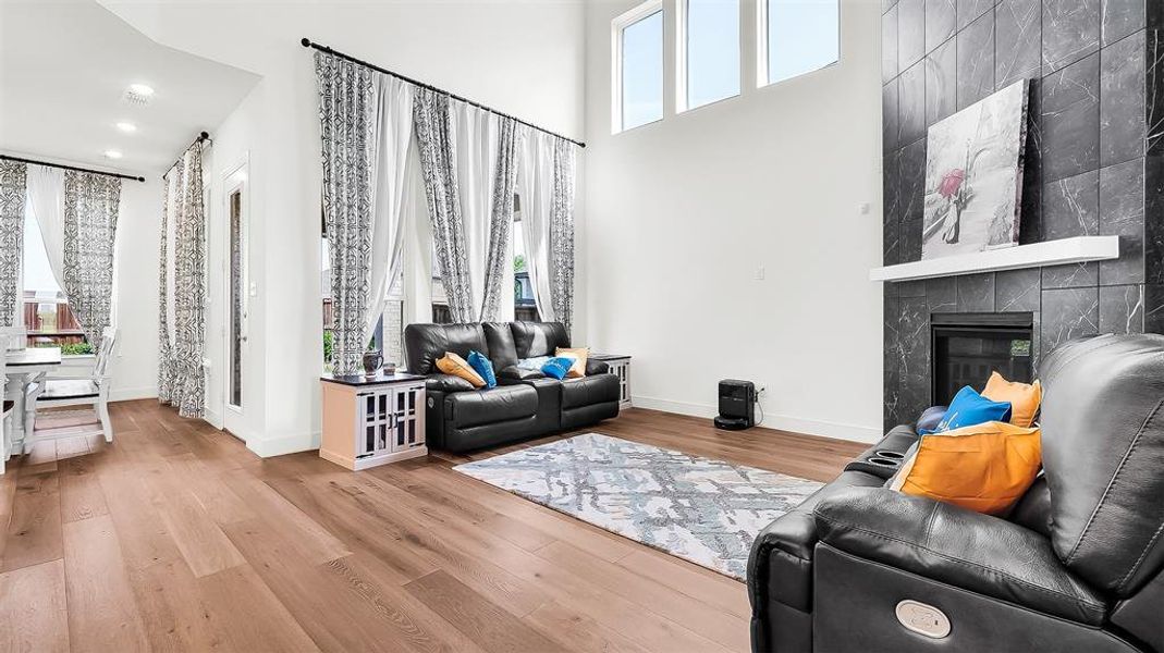 Furnished interior view inside a new home in Bel Air Village, Sherman (Image 14).
