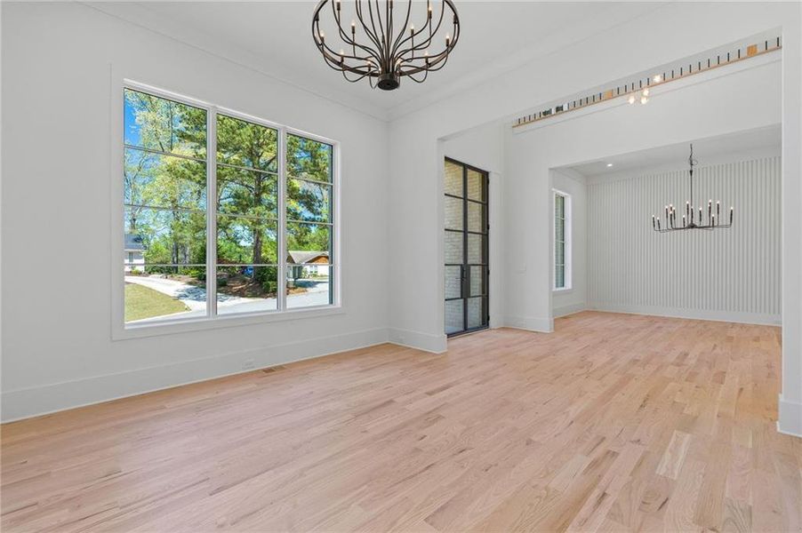 Spacious, unfurnished interior of a new home in , Marietta (Image 23).