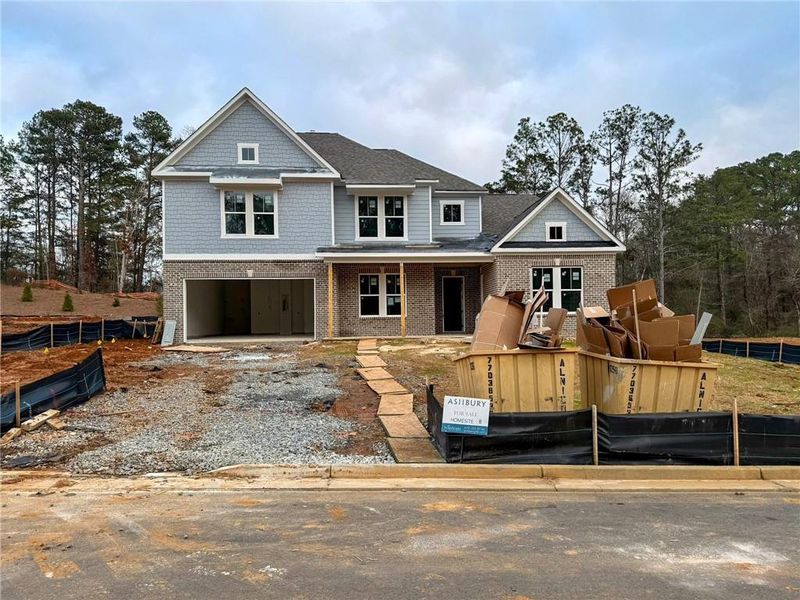 In-progress construction of a new home in Ashbury Commons, Powder Springs, GA (Image 45). In-progress construction of a new home in Ashbury Commons, Powder Springs, GA (Image 45).