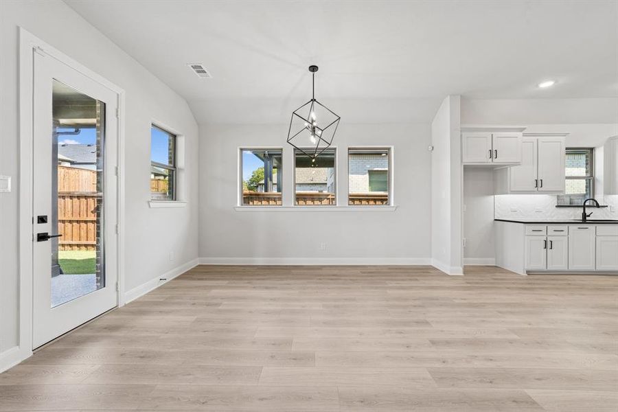 Spacious, unfurnished interior of a new home in Mantua Point Classics, Van Alstyne (Image 24). Spacious, unfurnished interior of a new home in Mantua Point Classics, Van Alstyne (Image 24).